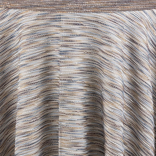 Canyon Agate Blue Brown Table Linen, crop table.