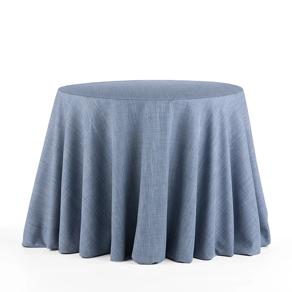 A View of Nola Mystic Blue Full Table Linen