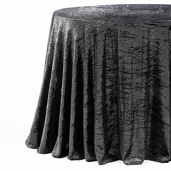 A view of a table with The Jules fabric