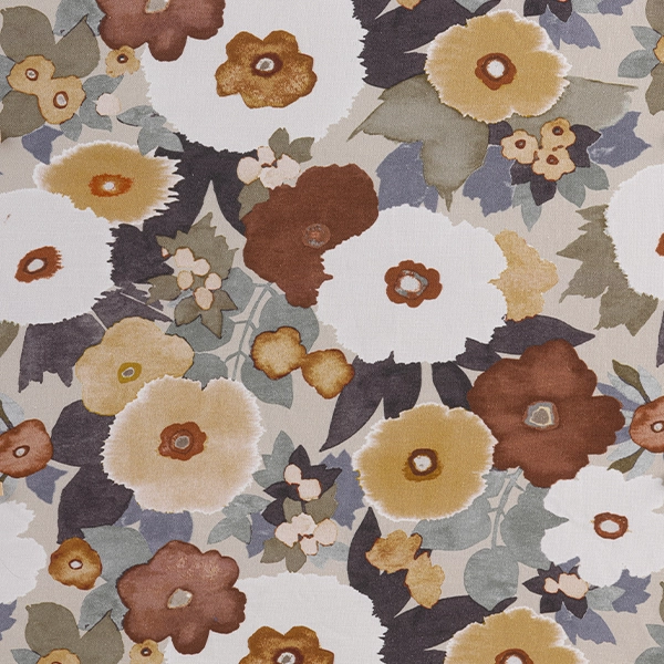 A beautiful Denver Chestnut fabric available for event linen rental or table linen rental.