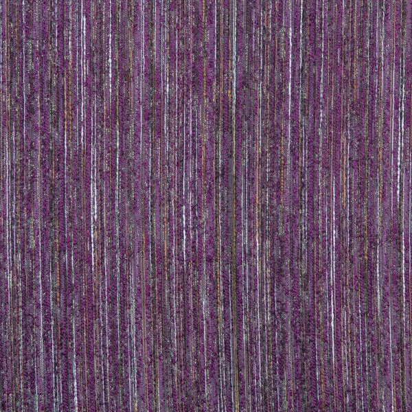 A close up of Millennial Purple fabric, suitable for table linen rental.