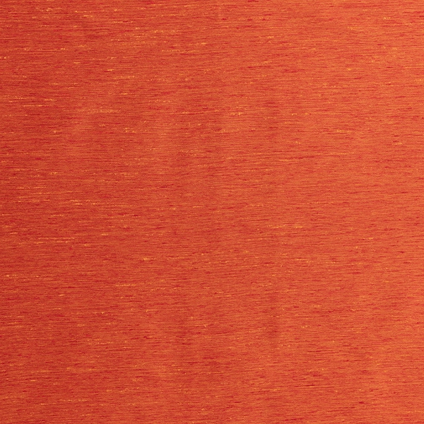 Tussah Sunset Orange Red linen swatch