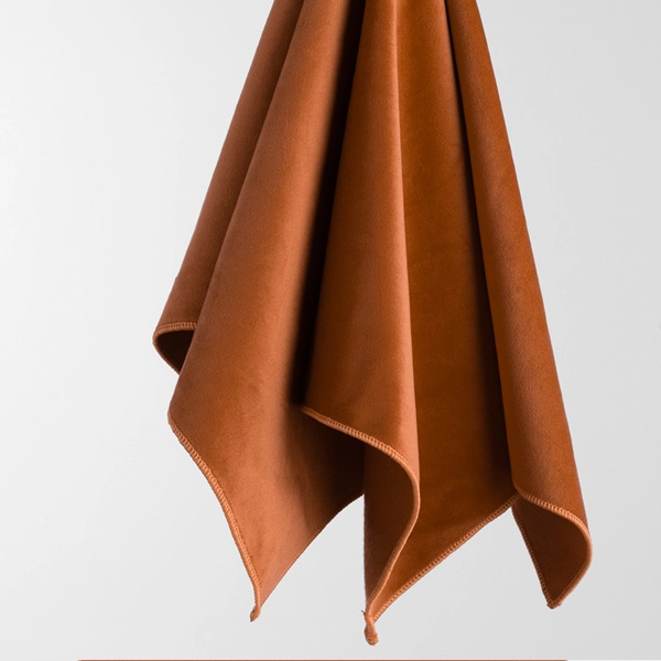 A Velvet Rust cloth from a rental service.