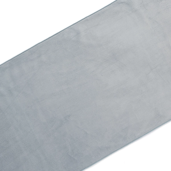 A Velvet Blush Table Runner on a white background available for event linen rental.