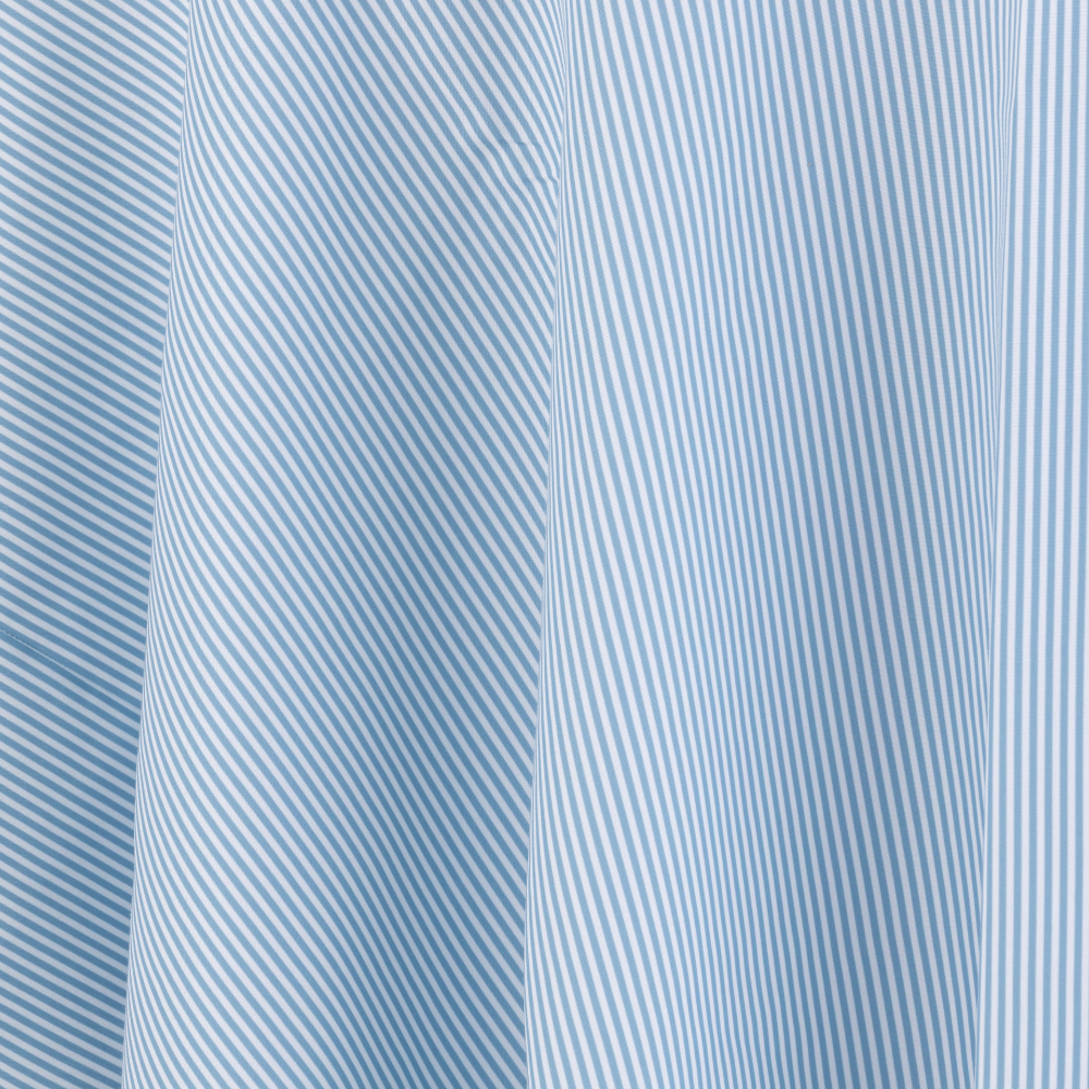 Ticking Stripe Cornflower Blue